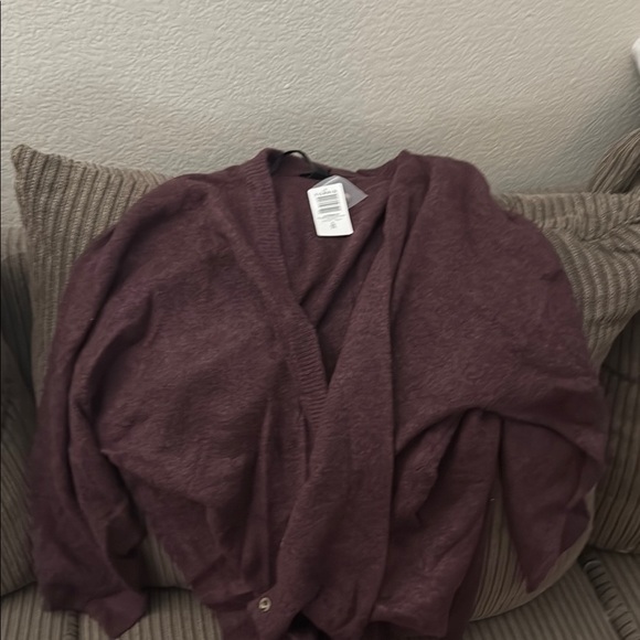 torrid Sweaters - Torrid Purple Cardigan Sweater with Chunky Knit Texture